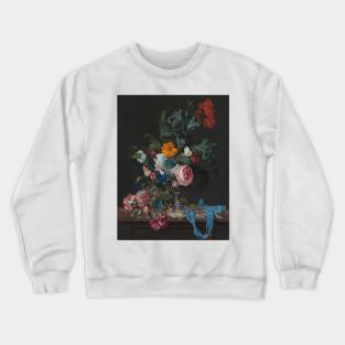 floral artwork Crewneck Sweatshirt